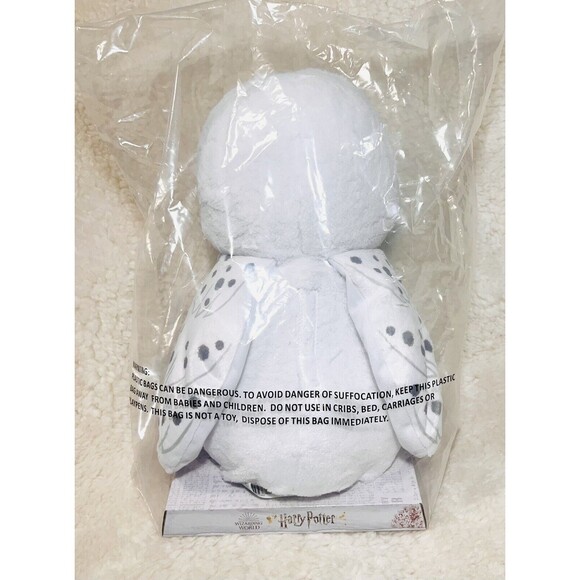 Harry Potter Hedwig 14” Talking Owl Plush Wizarding World w Removable Letter New - Picture 5 of 6